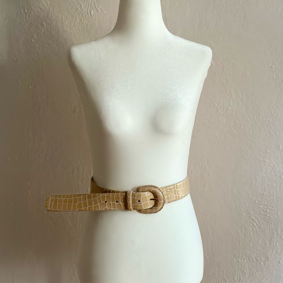 FRENCH GIRLS 🥖 Paloma Wool Faux Snakeskin Belt (S/M) - Picture 10 of 10